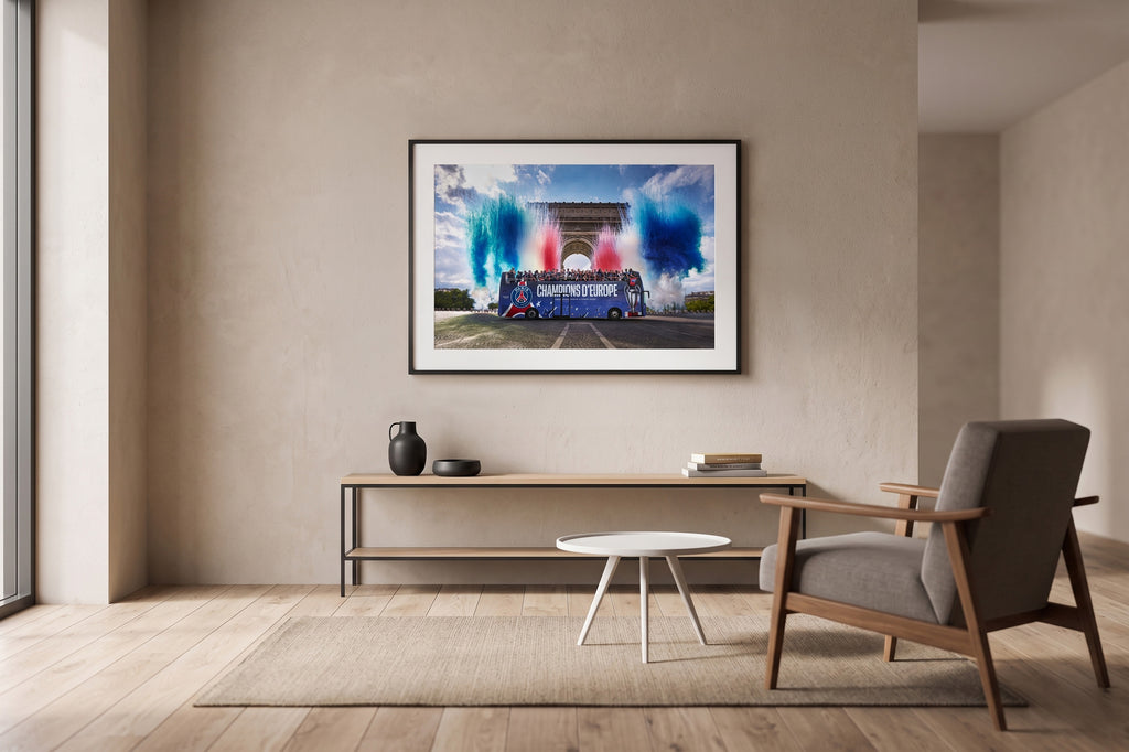 PSG Victory 2025 - 60x80cm FineArt Framed