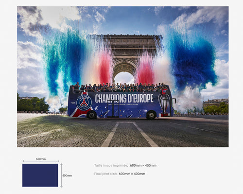 PSG Victory - 40x60cm (FineArt Print Only)